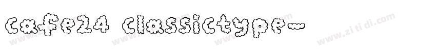 cafe24 classictype字体转换